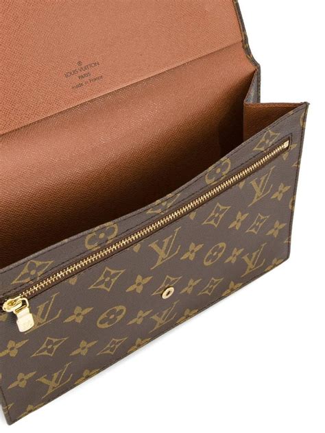 louis vuitton black monogram clutch|louis vuitton envelope clutch bag.